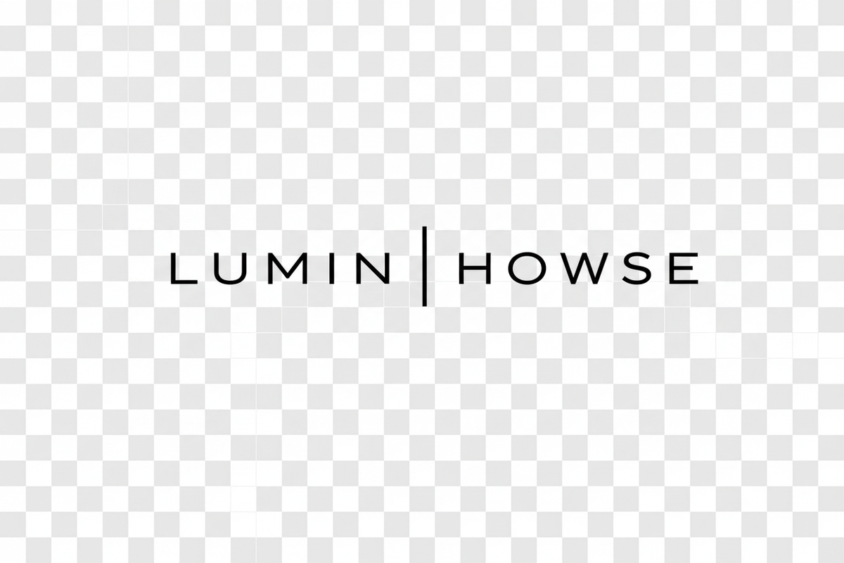 LUMIN | HOWSE Transparent Logo